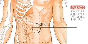 滑肉门穴、内庭穴只需这两个穴位减肥按摩方法